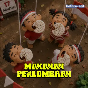 87. Ini Alasan Kenapa Kerupuk Jadi "Raja" Lomba 17-an
