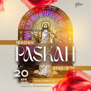 IBADAH PASKAH 1 | Ps. Antoni Moelyono | GMS Surabaya Siwalankerto