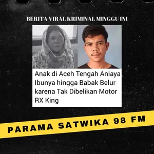 Anak di Aceh Tengah Aniaya Ibunya Hingga Babak Belur Karena Tak Dibelikan Motor RX King