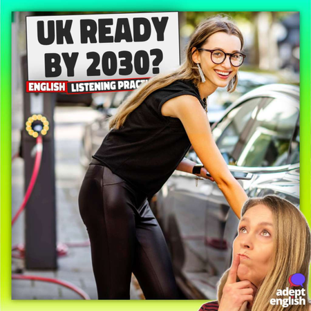 English Practice-How Electric Cars Will Take Over The UK By 2030 Ep 675