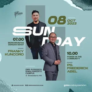 BERKOMUNITAS DENGAN SEHAT | Franky Kuncoro