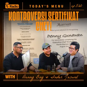 SERTIFIKAT EXECUTIVE CHEF UNTUK MBG? WITH DENNY BOY & INDER JASWAL | RAY JANSON RADIO