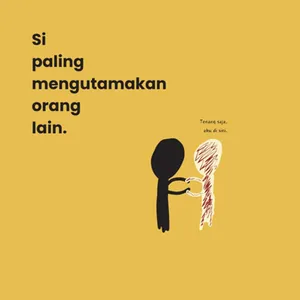 manusia yang selalu mengutamakan orang lain