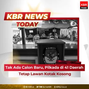 Tak Ada Calon Baru, Pilkada di 41 Daerah Tetap Lawan Kotak Kosong