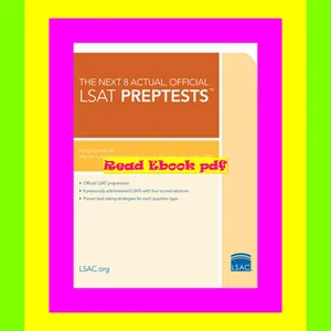 Read ebook [PDF] The Next 8 Actual, Official LSAT PrepTests 