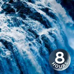 Rushing Waterfall Sounds | 8-Hour Natural White Noise for Sleeping