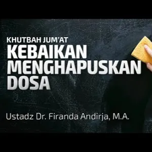 Kebaikan Menghapuskan Dosa