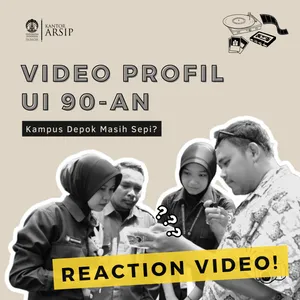 Reaction Video Profil UI Tahun 90-an | Unboxing Koleksi 08