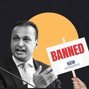 Why did SEBI bar Anil Ambani from stock markets?