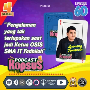 EPS 60 “Pengalaman yang tak terlupakan saat jadi Ketua OSIS SMA IT Fadhilah”