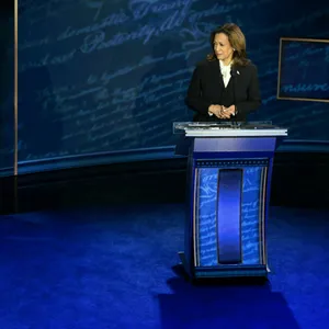 During Tuesday's debate, Harris was in command; Trump was incoherent