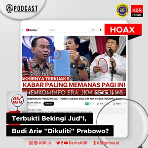 Cek Fakta: Terbukti Bekingi Judol, Budi Arie "Dikuliti" Prabowo?