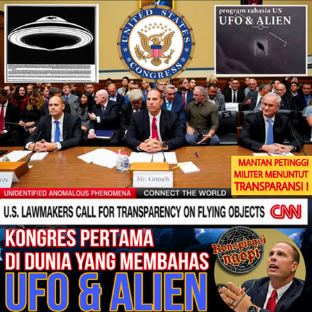 KONGRES ALIEN & UFO PERTAMA DI DUNIA !!! Mengungkap Program Rahasia Pemerintah Amerika Terkait Fenomena UFO & ALIEN