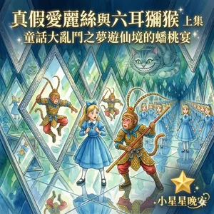 品格故事快樂充電站-5-３-1童話故事大亂鬥-夢遊仙境的蟠桃宴:真假愛麗絲與六耳獼猴 上集