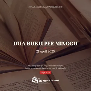 DUA BUKU PER MINGGU