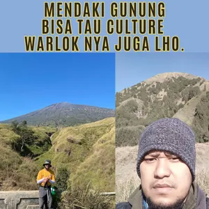 MENDAKI GUNUNG BISA TAU CULTURE WARLOK JUGA lho 👌👌