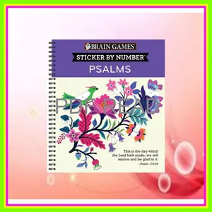 Read Ebook Brain Games - Sticker by Number Psalms [PDF mobi ePub] By Publications International