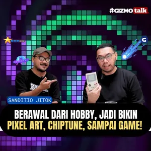 Gizmotalk w/ Sanditio Jitok: Kreator Pixel Art, Chiptune Music Sampai Game Dev | Eps 11