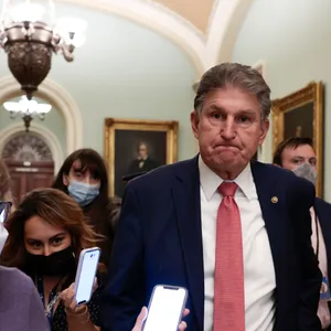 Manchin's Holiday Gift To Fellow Dems: A Lump Of Coal On Climate Change