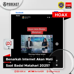 Cek Fakta: Internet Akan Mati Saat Badai Matahari 2025