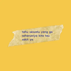 tahu sesuatu yang ga seharusnya kita tau sakit ya.