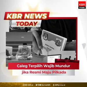 Caleg Terpilih Wajib Mundur jika Resmi Maju Pilkada