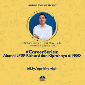 #CareerSeries: Alumni LPDP Richard dan Kiprahnya di NGO