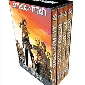Books ✔️ Download Attack on Titan Season 1 Part 1 Manga Box Set (Attack on Titan Manga Box Sets) Audiobook
