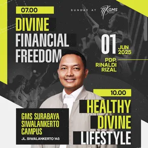 “DIVINE FINANCIAL FREEDOM” | Pdp. Rinaldi Rizal | GMS Surabaya Siwalankerto