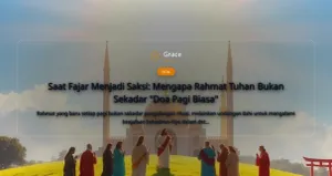 Artikel: Saat Fajar Menjadi Saksi: Mengapa Rahmat Tuhan Bukan Sekadar "Doa Pagi Biasa"