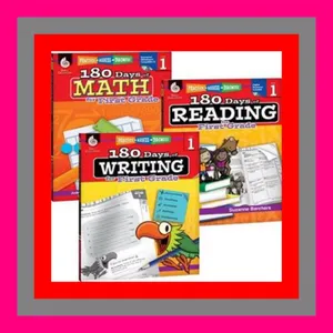 Get [EPUB KINDLE PDF EBOOK] 180 Days of Practice for First Grade (Set of 3)  1st Grade Workbooks fo