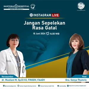 Jangan Sepelekan Rasa Gatal