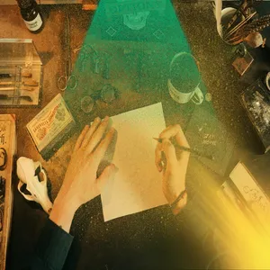 Efficient edits of writing a famous line