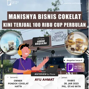 Manisnya Bisnis Minuman Cokelat, Kini Terjual 100 Ribu Cup Perbulan