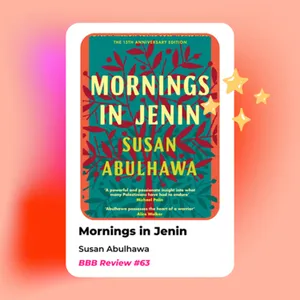 Book Review #63: Mornings in Jenin - Susan Abulhawa