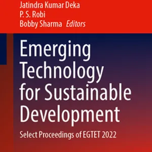 herunterladen Emerging Technology for Sustainable Development: Select Proceedings of EGTET 2022 (Lecture Notes in Electrical Engineering, 1061) #download