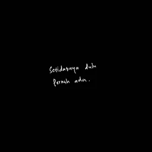 setidaknya dulu pernah ada