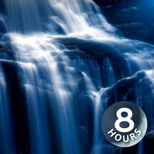 This HUGE Waterfall is the BEST Sleep Sound! | 8-Hour Waterfall White Noise for Sleeping!