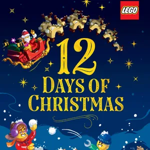 🎅 LEGO 12 Days of Christmas 🎅 Stories for Kids Read Aloud [ READ ALONG VIDEO ON SPOTIFY ]