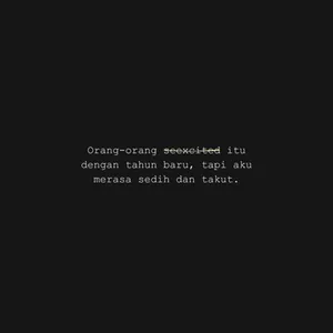 perihal tahun baru.