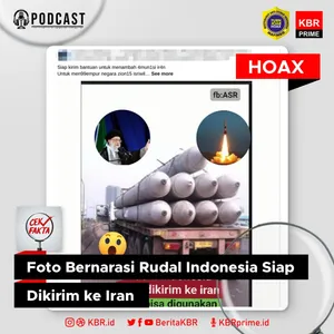 Foto Bernarasi Rudal Indonesia Siap Dikirim ke Iran