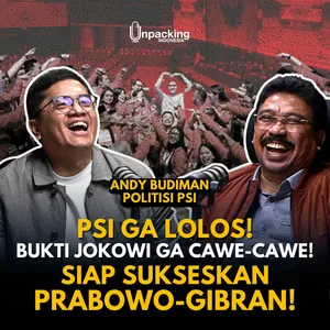 PSI Ga Lolos! Bukti Jokowi Ga Cawe-Cawe Pemilu! Siap Sukseskan Prabowo-Gibran! : Andy Budiman