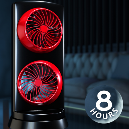 Fan White Noise 8-Hours for Sleeping