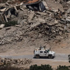 We go to the part of southern Lebanon that Israel now controls