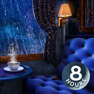 All Aboard! Fall Asleep with 8 Hour Train & Rain Sounds for Sleeping 