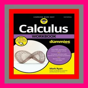 E-book download Calculus Workbook For Dummies with Online Practice FULL BOOK PDF & FULL AUDIOBOOK