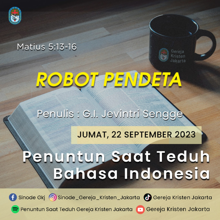 22-9-2023 - Robot Pendeta (PST GKJ Bahasa Indonesia)