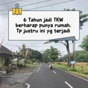 8 Tahun kerja jadi TKW bukan kemewahan yg didapat, tapi justru rumahtangga yg hancur 