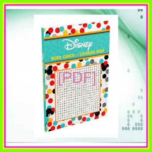 READ [PDF EBOOK EPUB KINDLE] Disney Word Search and Coloring Book (Coloring Book &amp; Word Search) READ PDF EBOOK By Thunder Bay Press