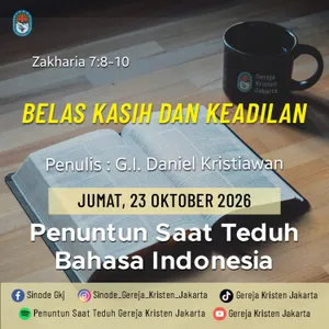 Belas Kasih Dan Keadilan - 23-10-2026 - Penuntun Saat Teduh Bahasa Indonesia